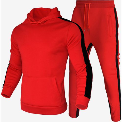 Men's Activewear Men's Athletic Apparel Color Block White - milanoo.com - Modalova