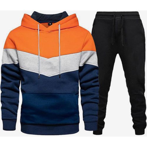 Men's Activewear Men's Athletic Apparel Color Block - milanoo.com - Modalova