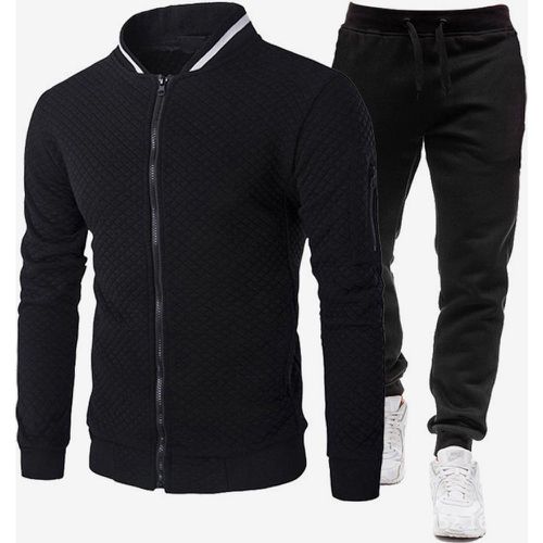 Men's Activewear Men's Athletic Apparel Gray - milanoo.com - Modalova