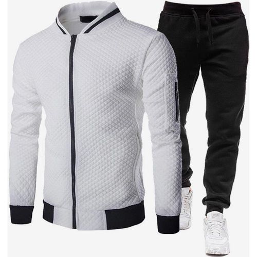 Men's Activewear Men's Athletic Apparel Gray - milanoo.com - Modalova