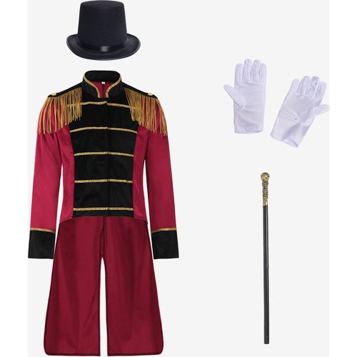 Vintage Set Elegant Polyester Long Sleeves Retro Costumes For Man - milanoo.com - Modalova