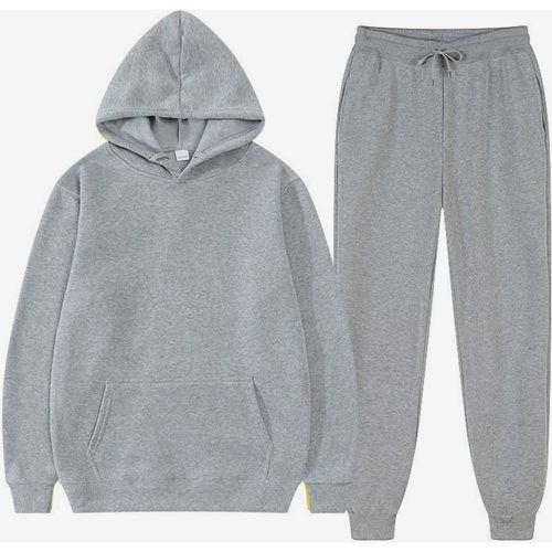 Men's Activewear Men's Athletic Apparel Deep Gray - milanoo.com - Modalova