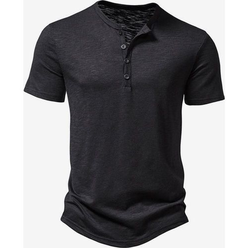 Men's Cotton Polo Men's Short Sleeve T-Shirt - milanoo.com - Modalova