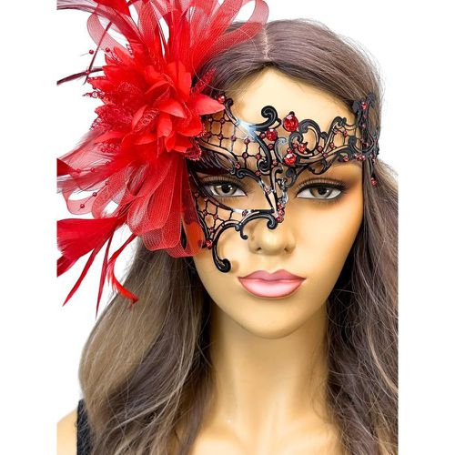 Mask Adult's Synthetic Masquerade Costume Accessories - milanoo.com - Modalova