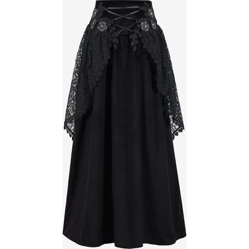 Retro Costumes Polyester Long Skirt Women's Vintage Marie Antoinette Costume Masquerade Ball Gown - milanoo.com - Modalova