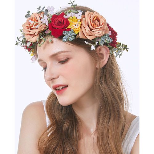 Headpiece Wedding Corduroy Bridal Hair Accessories - milanoo.com - Modalova