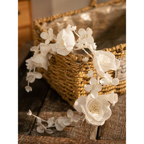 Headpieces Wedding Accessory Satin Hair Accessories For Bride - milanoo.com - Modalova