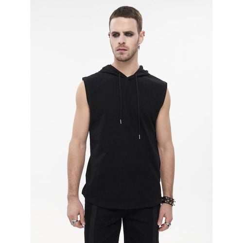 Rock Punk Men's Vest Sleeveless Loose Steampunk Waistcoat Costumes Top - milanoo.com - Modalova