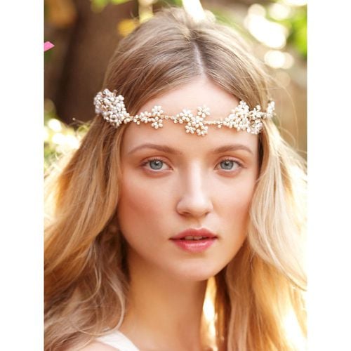 Wedding Headpiece Accessory Metal Hair Accessories For Bride - milanoo.com - Modalova