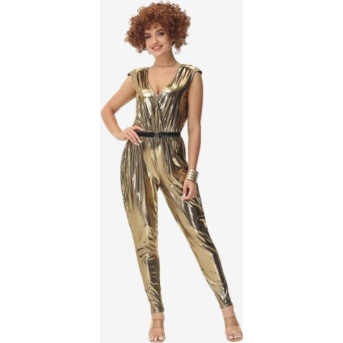 S Disco Hippie Hip Hop Dance Costumes  Jumpsuit Street Dancing Costume - milanoo.com - Modalova