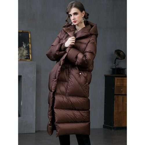 Down Jacket Chic Duck Feather - milanoo.com - Modalova