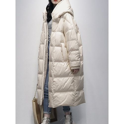 Down Jacket For Women Casual Duck Feather - milanoo.com - Modalova