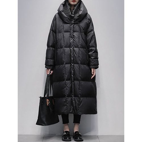 Down Jacket For Women Casual Duck Feather - milanoo.com - Modalova