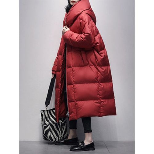 Down Jacket For Women Casual Duck Feather - milanoo.com - Modalova