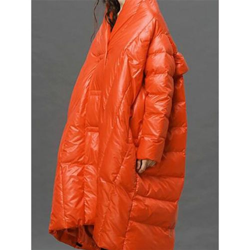 Women's Down Jacket Polyester - milanoo.com - Modalova