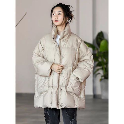 Women's Down Jacket Chic Polyester - milanoo.com - Modalova