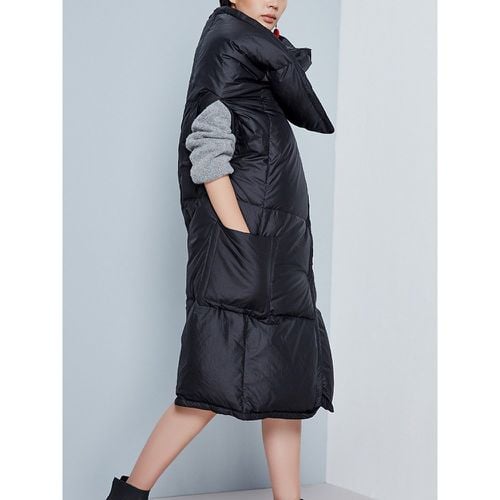 Down Jacket Chic Duck Feather - milanoo.com - Modalova