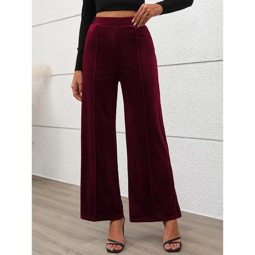 Pants Polyester Layered Natural Waist Trousers - milanoo.com - Modalova