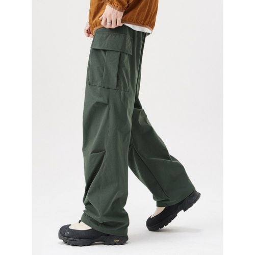 Men's Drawstring Overalls Trousers Loose Casual Pants - milanoo.com - Modalova