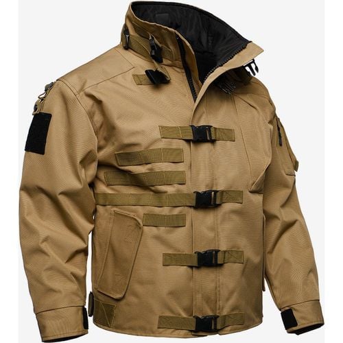 Men’s Jacket Casual Long Sleeve Outdoor Military Jacket - milanoo.com - Modalova