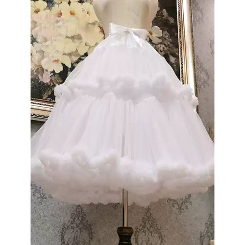 Sweet Lolita Petticoats Polyester Tiered Ruffles Lolita Skirt - milanoo.com - Modalova