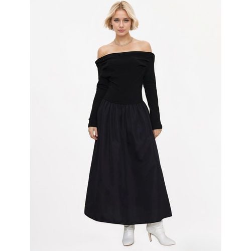 Long Dress Off-Shoulder A-lineLong Sleeves Birthday Party Elegant Semi Formal Dress For Women 2025 - milanoo.com - Modalova