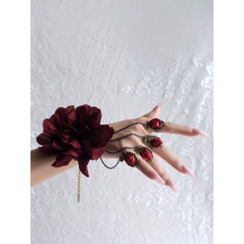 Gothic Lolita Accessories Chains Flowers Accessory Polyester Miscellaneous - milanoo.com - Modalova