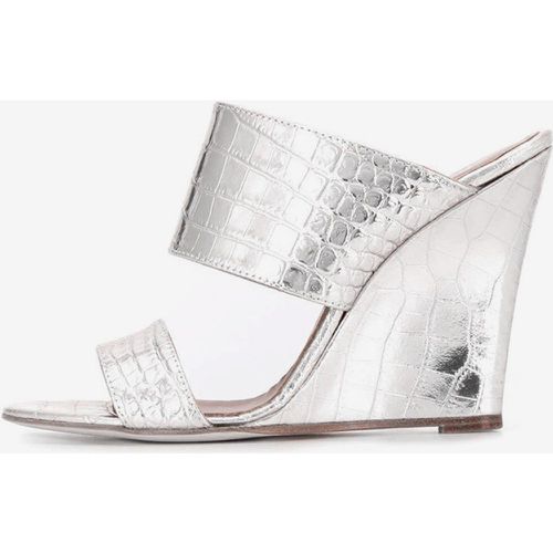 Women's Slip-On Patent PU Upper Wedge Sandals In - milanoo.com - Modalova