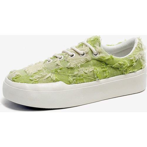 Canvas Round Toe Women's Sneakers Stars Print Flat( - milanoo.com - Modalova