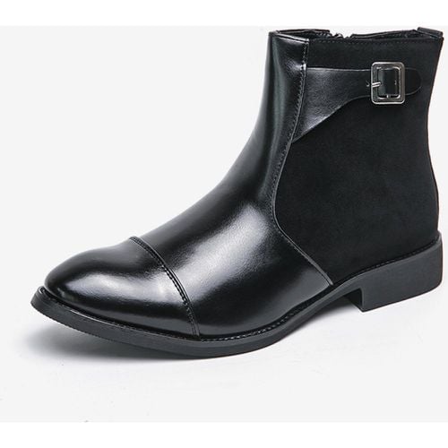 Men's Boots Chelsea Boots PU Leather - milanoo.com - Modalova