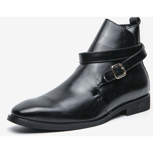 Men's Boots Chelsea Boots PU Leather - milanoo.com - Modalova