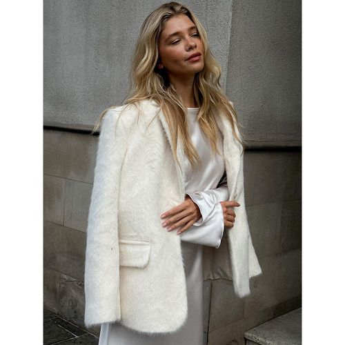 Blazer Jacket Notched Lapel Long Sleeves Elegant Spring Outerwear For Women 2025 - milanoo.com - Modalova