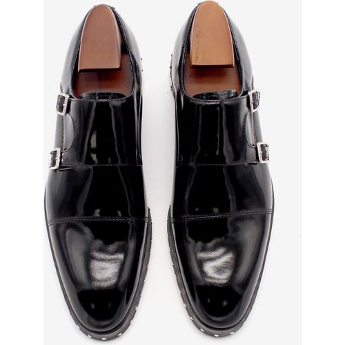 Cowhide Rivets Men's Loafer Shoes - milanoo.com - Modalova