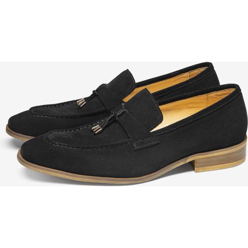 Suede Leather Metal Details Loafer Shoes For Men - milanoo.com - Modalova