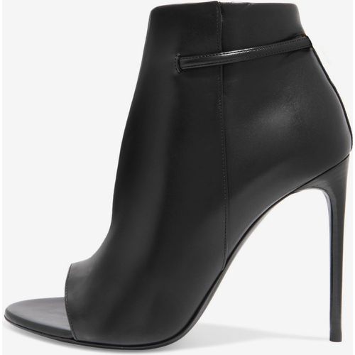 High Heel Ankle Boots Open Toe Stiletto Heel Booties - milanoo.com - Modalova