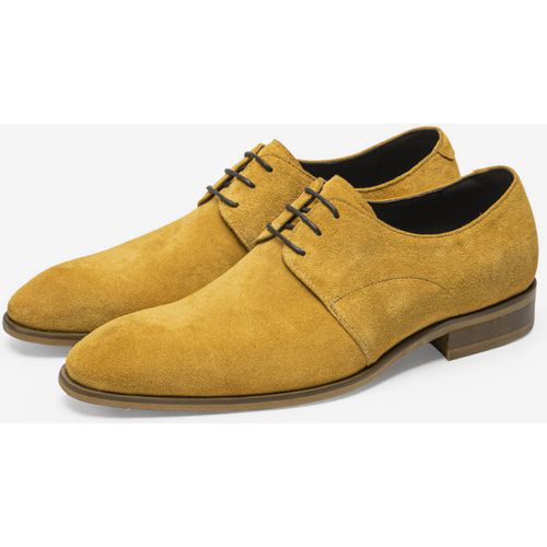 Man's Dress Shoes Modern Round Toe Leather - milanoo.com - Modalova