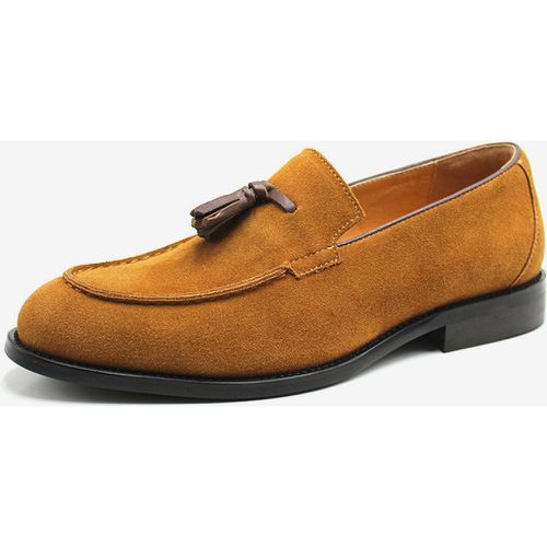 Suede Leather Mens Loafer Shoes - milanoo.com - Modalova