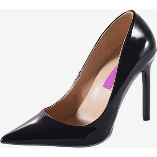 Women's Burgundy High Heels Pointed Toe Stiletto Heel Pumps - milanoo.com - Modalova