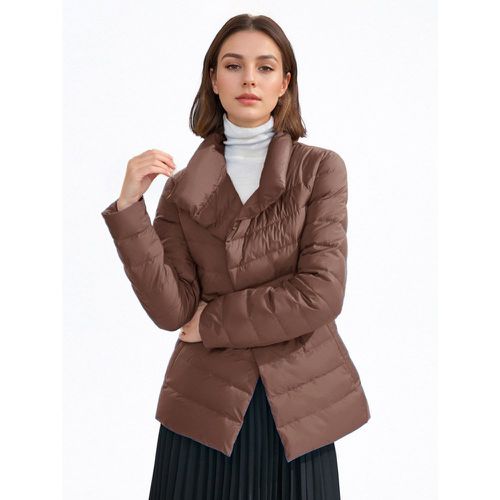 Down Jacket Chic Duck Down - milanoo.com - Modalova