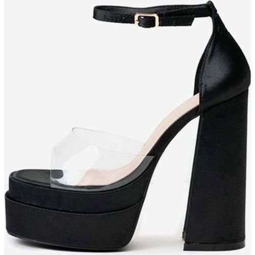 Women's Peep Toe Silk And Satin Peep Toe Heels Pumps - milanoo.com - Modalova