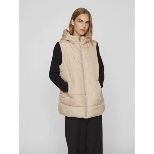 Gilet capuche gris - Vila - Modalova