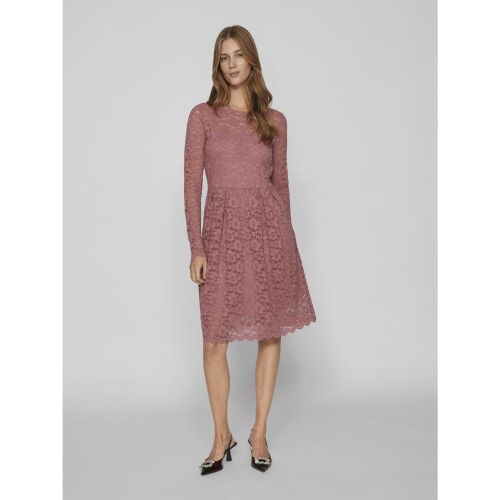 Robe longue rose clair Lia - Vila - Modalova