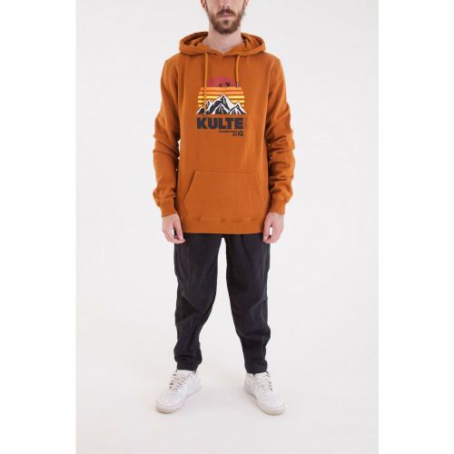 Sweatshirt NAGANO - Ocre en coton - Kulte - Modalova