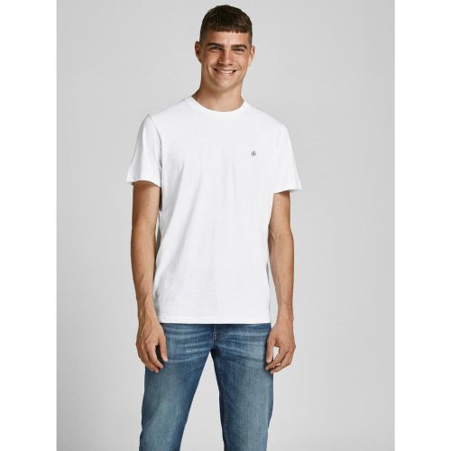 T-shirt Standard Fit Col rond Manches courtes en coton Grant - jack & jones - Modalova