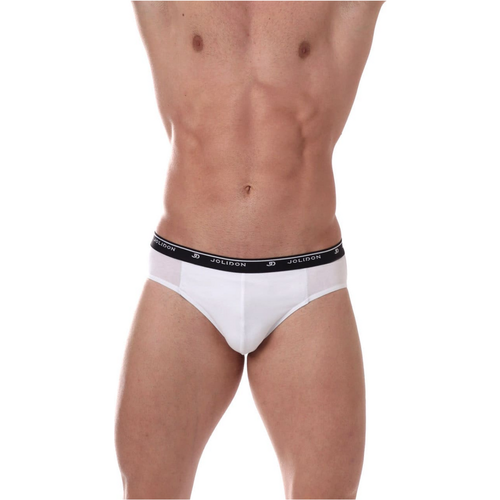Slips blancs en coton - Jolidon - Modalova