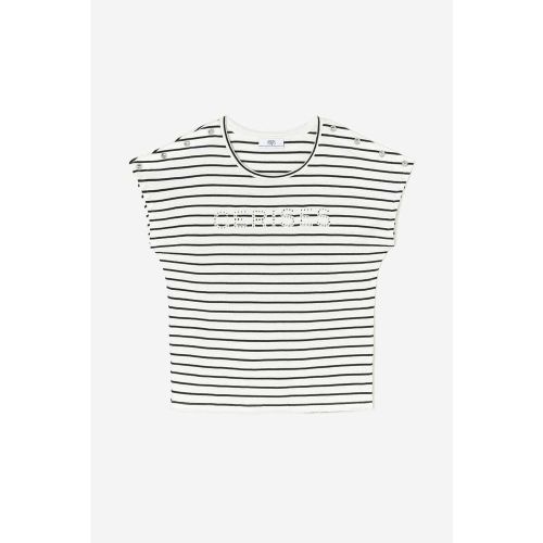 Tee-Shirt LILAS blanc - Le Temps des Cerises - Modalova