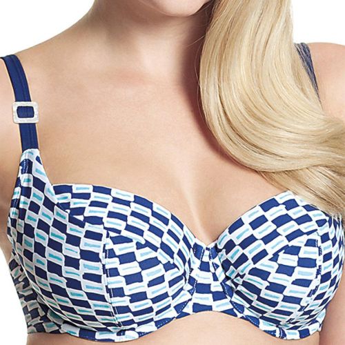 Haut De Maillot De Bain À Balconnets - Bleu Cléo By Panache - Cléo by Panache Maillot - Modalova