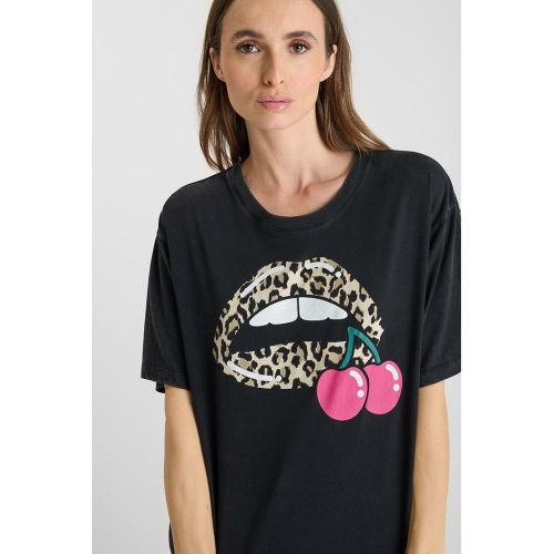 Tee-Shirt KANI noir Joy - Le Temps des Cerises - Modalova