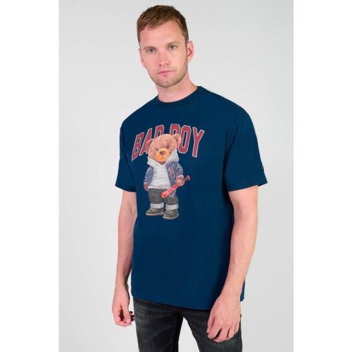 Tee-Shirt TAKEN bleu Nate en coton - Le Temps des Cerises - Modalova