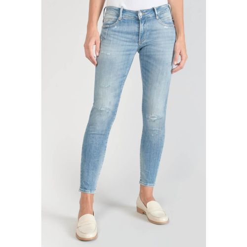 Jeans push-up slim PULP, 7/8ème en coton Rhea - Le Temps des Cerises - Modalova